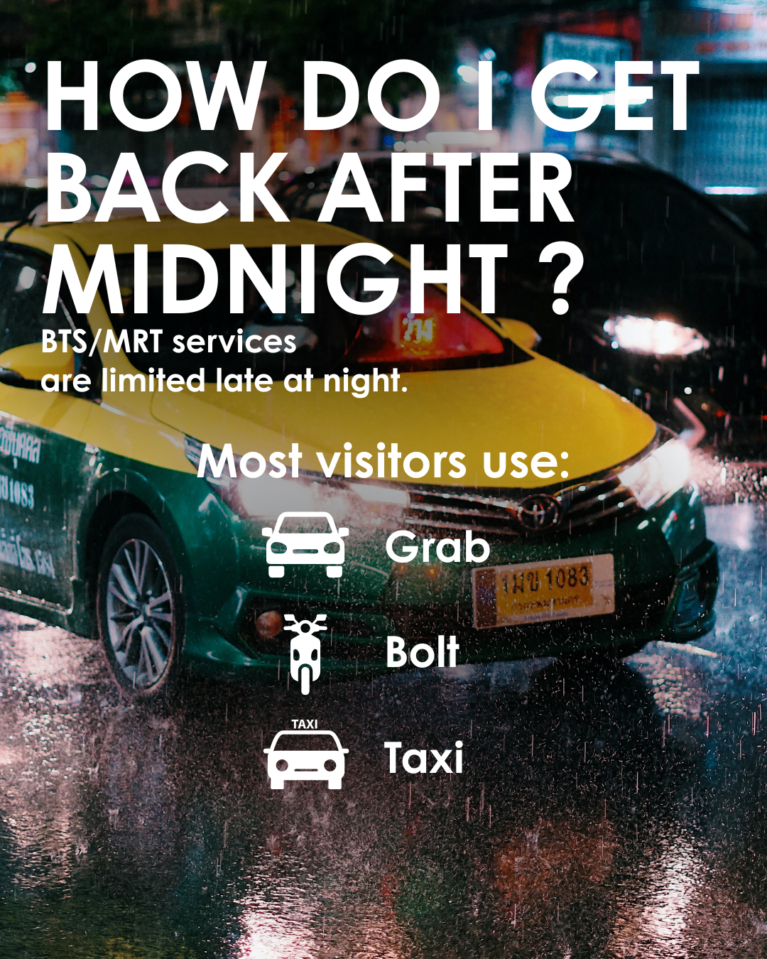 How Do I Get Home After Midnight?
